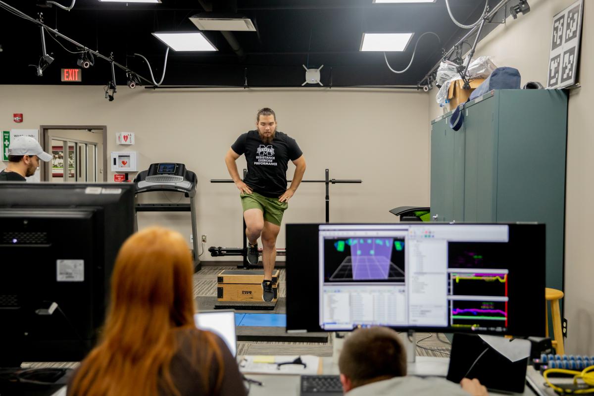 Motion capture lab